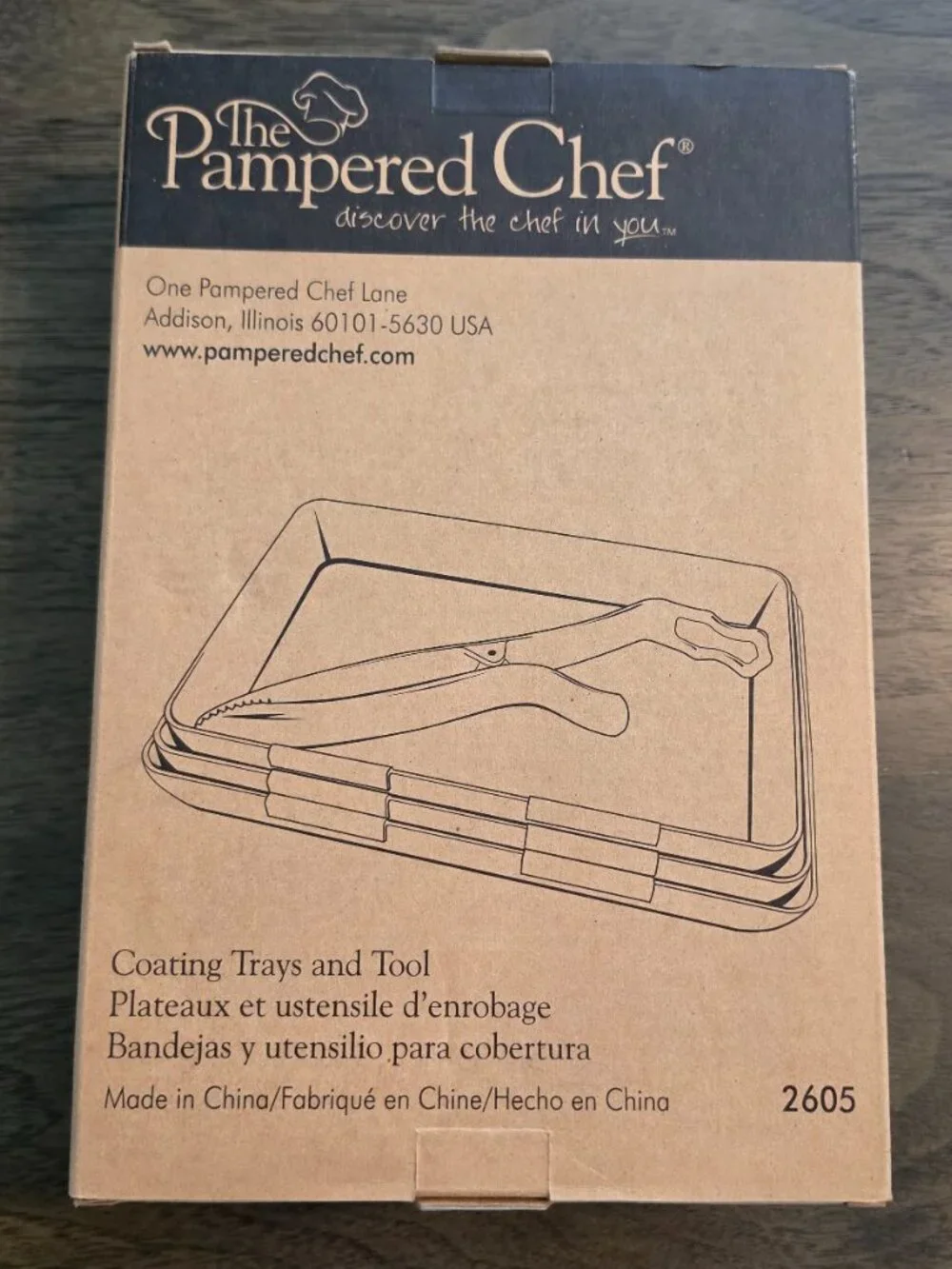 The Pampered Chef Coating Trays & Tool